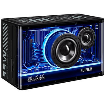 Edifier QD35 Tabletop Bluetooth Speaker with Lighting Effects (Black)
