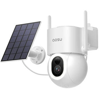 aosu 3K SolarCam D1 Max Outdoor Pan/Tilt Solar-Powered Wi-Fi Security Camera