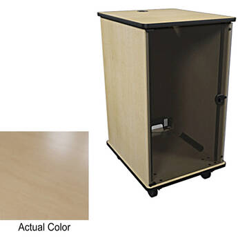 Middle Atlantic MFR-2027E1 MFR Series Mobile Furniture Rack (Kensington Maple, 20 RU)