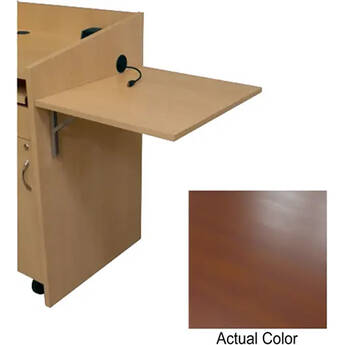 Middle Atlantic L2 FLIPSHELF Flip-Up Side Shelf/21"Wide (Biltmore Cherry)
