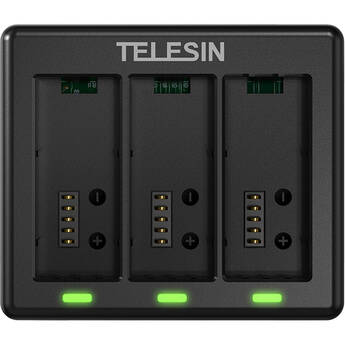 TELESIN 3-Slot Charger for GoPro HERO13 Battery
