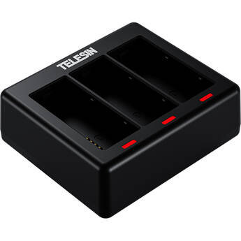 TELESIN Charger Base + 2 Batteries Set for GoPro HERO13