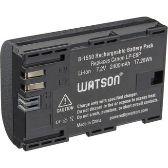 Watson LP-E6P Li-Ion Battery (2400mAh)