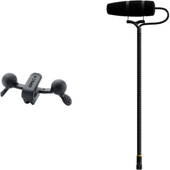 DPA Microphones 4099 CORE+ Supercardioid Instrument Microphone with Saxophone Clip (Extreme SPL)