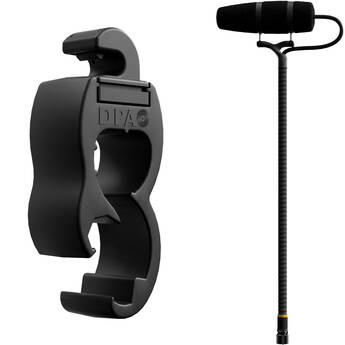 DPA Microphones 4099 CORE+ Supercardioid Instrument Microphone with Drum Clip (Extreme SPL)