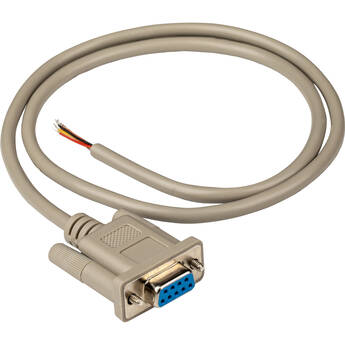 Hosa Technology DB9 Serial to Bare Wire Cable (3')