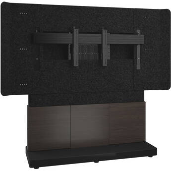 Middle Atlantic Forum Display Stand - 66"W 3-Bay -86-100" Display (Dark Finish)