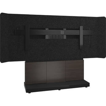 Middle Atlantic Forum Display Stand  -66"W 3-Bay- 105"21:9 UW Display (Dark Finish)