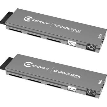 Kiloview 2TB SSD Storage Kit with Protective Shell for CUBE R1 (2-Pack)