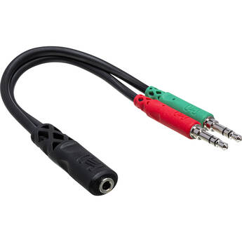 Hosa Technology Headset and Mic Breakout Cable