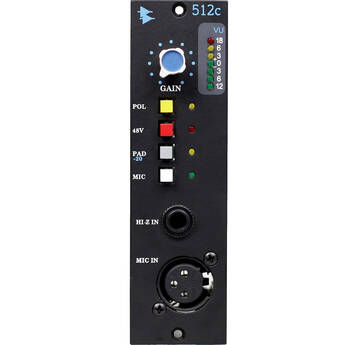 API AUDIO 512c 500-Series Mic/Line/Instrument Preamp Module