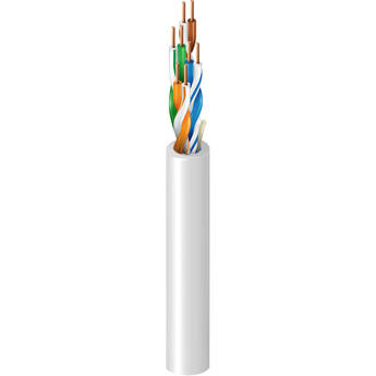 Belden Cat 5e Bulk 4-Pair U/UTP Ethernet Cable (White, 1000')