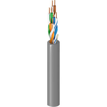 Belden Cat 5e Bulk 4-Pair U/UTP Ethernet Cable (Gray, 1000')