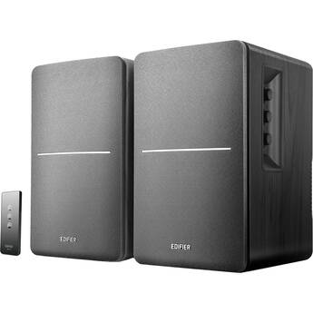Edifier R1280T 2-Way Active Bookshelf Speakers (Black, Pair)
