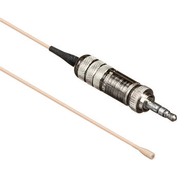Countryman B6 Omni Lavalier Mic, Standard Sens, with Hardwired 3.5mm Locking Connector for Sennheiser Wireless Transmitters (Beige)