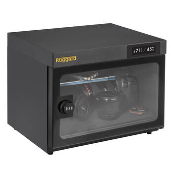 Ruggard EDC-18LT Electronic Dry Cabinet with Touchscreen Control (Black, 18L)