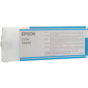 Epson UltraChrome K3 Cyan Ink Cartridge (220 mL)