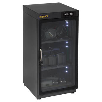 Ruggard EDC-50LT Electronic Dry Cabinet with Touchscreen Control (Black, 50L)