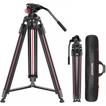 Neewer LL38 Professional Video Tripod with Fluid Head