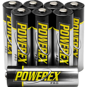 Powerex PRO AA Rechargeable NiMH Batteries (2700mAh, 8-Pack)