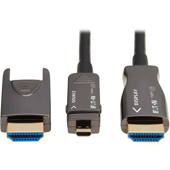 Tripp Lite Active Fiber Optic Standard HDMI Cable with Detachable Connector (66')