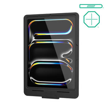 RAM Mounts IntelliSkin Thin Case for Apple 11" iPad Pro M4 (D-Shape Bottom & Rear Pogo Pads)