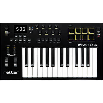 Nektar Technology Impact LX25 mk3 USB MIDI Controller Keyboard