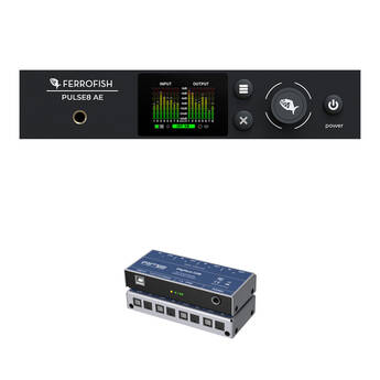Ferrofish Pulse8 AE 8x8 AD/DA Converter with 66-Channel ADAT to USB Audio Interface