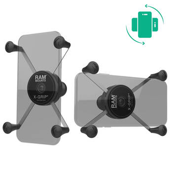 RAM Mounts Rotating X-Grip Large Phone Holder with B-Size Ball for Socket Mount