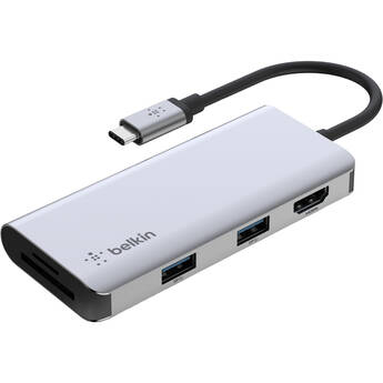 Belkin Connect USB-C 5-in-1 Multiport Hub V2