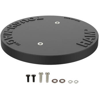 RAM Mounts Tough-Mag 88mm Diameter Magnetic Adapter with 2-Hole AMPS Pattern
