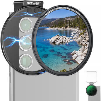 Neewer 67mm Magnetic CPL Phone Filter