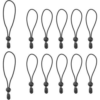 Pearstone Elastic Cable Wrap Kit (6 and 7.5", 12-Pack)