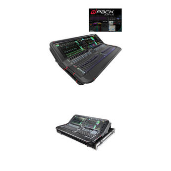Allen & Heath Avantis 64-Channel / 42-Bus Digital Mixer Kit with dPack Software Upgrade and Doghouse Flight Case