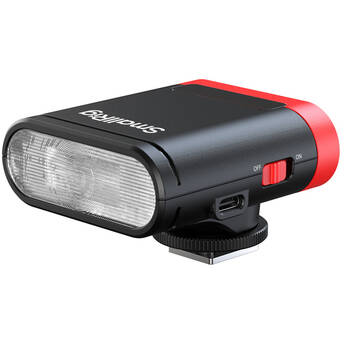 SmallRig RS20 Mini Speedlite Flash (Black and Red)