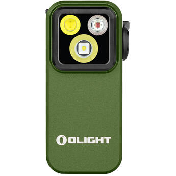 Olight Oclip Pro Rechargeable Clip-On Light (OD Green)