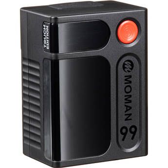 Moman Power 99 Touch Mini V-Mount Lithium-Ion Battery with OLED Display (99Wh)