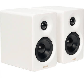 Edifier M60 Compact Desktop 2.0 2-Way Active Bluetooth Speakers (White, Pair)