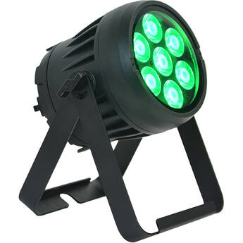 JMAZ Electro W7 Battery Powered IP65 RGB+L LED PAR Light with Wireless DMX (Black)