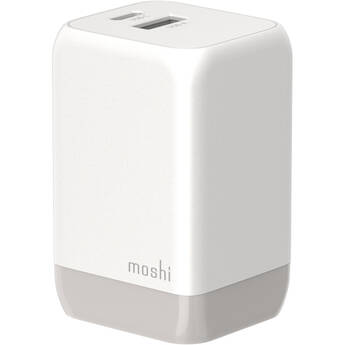 Moshi Rewind 45W 2-Port USB-C/USB-A GaN Wall Charger