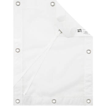 TRP WORLDWIDE Quarter Silk Fabric (White, 12 x 12')