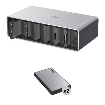 Lexar Professional Workflow Docking Station with Two 2TB SSDs