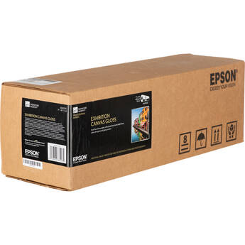 Epson Glossy Exhibition Canvas Archival Inkjet Paper (17" x 40' Roll)