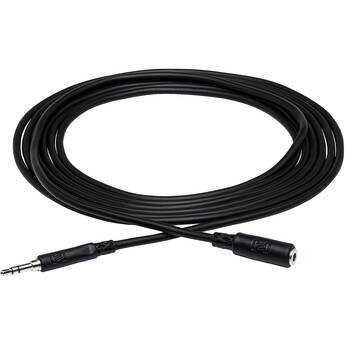 Hosa Technology Headphone Extension Cable, 3.5mm TRS to 3.5mm TRS, 2 ft