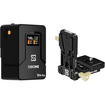 ZGCINE Creator Set Combo 2 with VR-Kit4 Quick Release V-Mount Plate & V99Pro V-Mount Battery