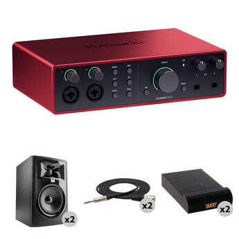 Focusrite Scarlett 16i16 USB-C Audio/MIDI Interface Mixing Kit (4th Generation)