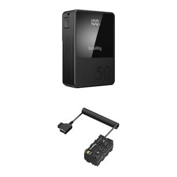 SmallRig VB50 Mini V-Mount Battery + L-Series Power Distribution Kit (50Wh)