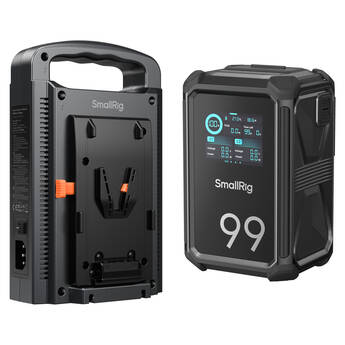 SmallRig X-Touch X99 Smart V-Mount Battery + Dual Charger Kit (99Wh)
