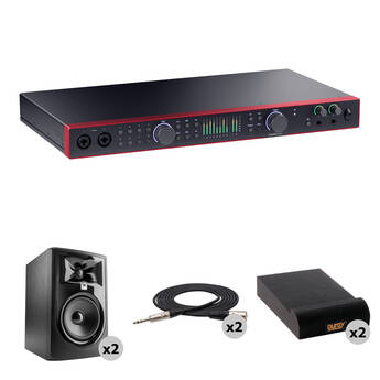 Focusrite Scarlett 18i20 USB-C Audio/MIDI Interface Mixing Kit (4th Generation)