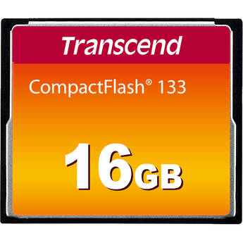 Transcend 16GB 133 UDMA 4 CompactFlash Memory Card